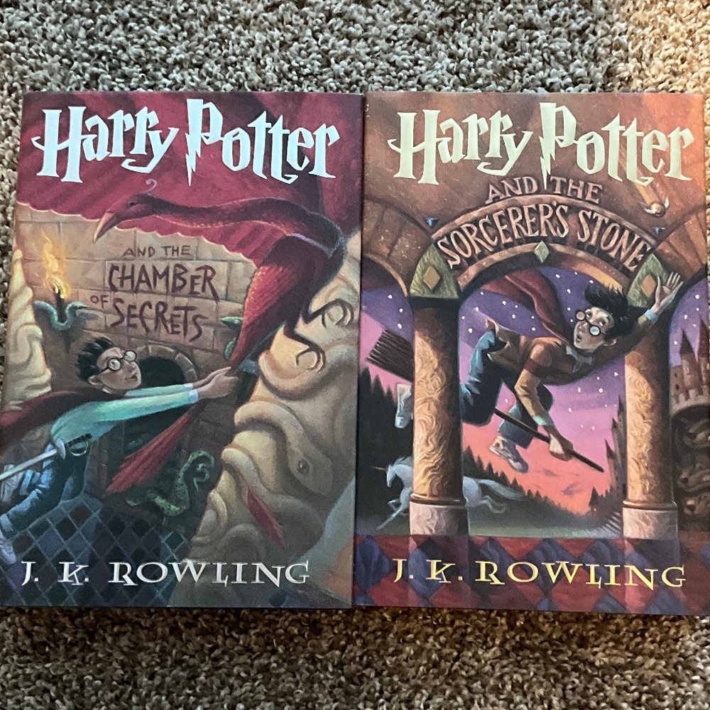 New! Set of 2 Harry Potter Books by J.K. Rowling